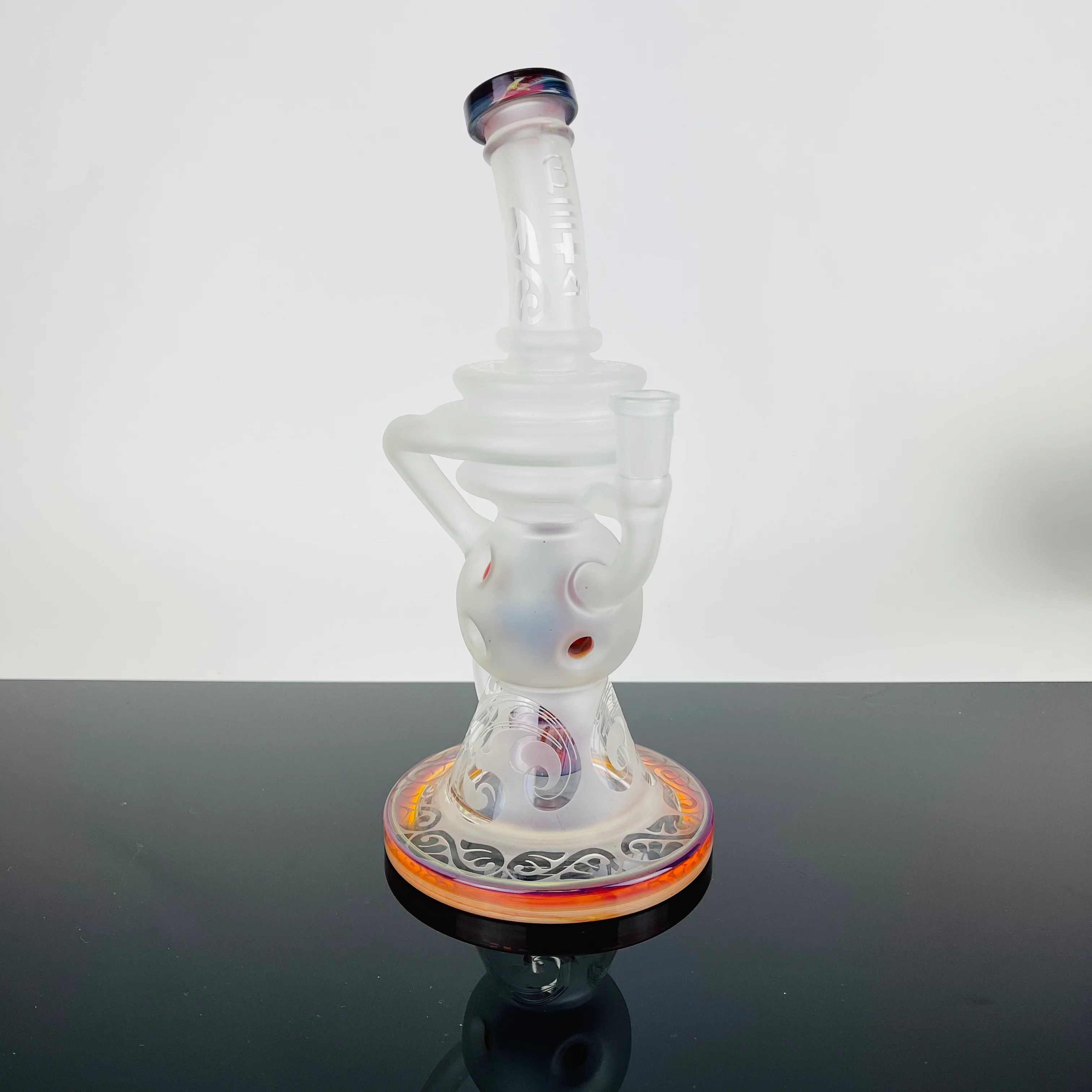 Beta Glass Labs Omega Custom Sandblasted #1 14mm Custom 1 of 1 - Image 5