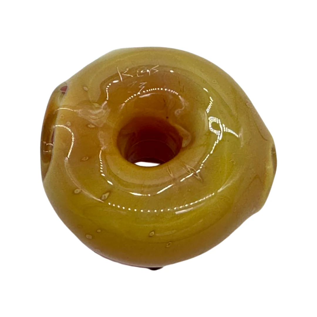 KGB Glass Donut Pipe Micro Strawberry Sprinkles - Image 2